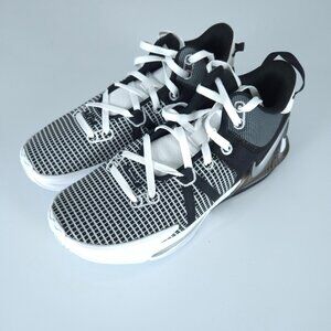 Nike LeBron Witness VII White Black Silver 11.5 DM1123-100
